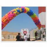 הפרחת בלונים בגבול עזה לשחרורו של גלעד שליט 