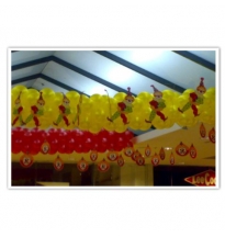 עיצוב רחבת הילדים לפורים - קניון הדר י-ם 