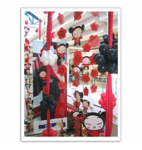 עיצוב פסטיבל פוקה - קניוני עזריאלי 