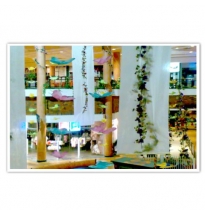 עיצוב לאביב - בפרחי משי מעוטרים 