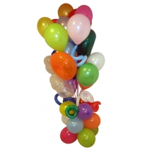 זר בלונים צבעוני מפתיע ומרגש 