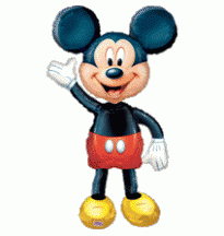 בלון מיקי מאוס מהלך