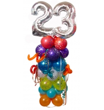 סטנד יום הולדת בשילוב מספרים