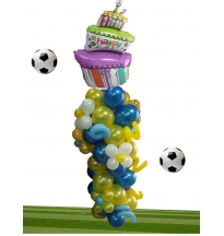 סטנד שכולו צהוב כחול 