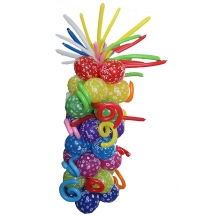 סטנד יום הולדת בשילוב נקניקים צבעוני