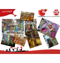 מגוון קישוטי קניונים 