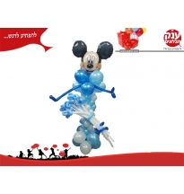 מיקי מאוס מתוק סוחף בשילוב פרחים