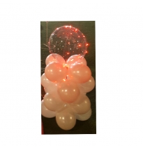 בלון אורות בשילוב מעמד 