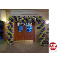 שער בלונים מרובע רו- קו אוןליין 