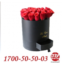 מתנות מיוחדות עם משמעות קופסא פרחים עגולה