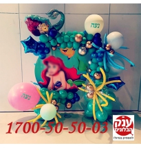 יום הולדת קונספט בת הים הקטנה 