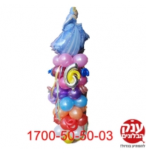 בלונים ליום הולדת 6 לנסיכה 