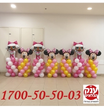 בלונים לול ומיני מאוס יום הולדת מרגש LOL