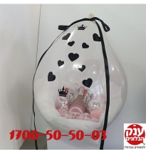 בלון הפתעה עם שמפניה וכוסות 