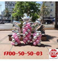 משלוח מתנה ליום הולדת מושלם לאמא 52 כתר כסוף