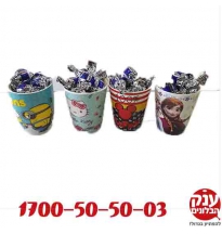 כוסות שוקולד ממולאות פרלינים