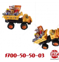 משאית מלאה בשוקולד מתנה קטנה לילד