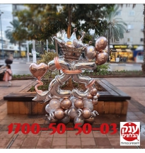 קישוט בלונים ליום הולדת 25 