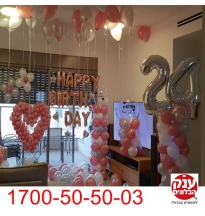 עיצוב בלונים יוקרתי לאישה המושלמת 