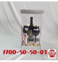 מארז יין עם שוקולדים לגבר שלי 
