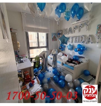 סידור חדר בלונים ליום הולדת 11